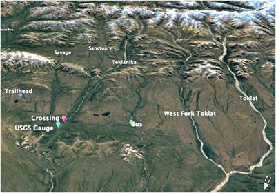 Stuck in the Wild—The Hydrology of the Teklanika River (Alaska) in the Summer of 1992